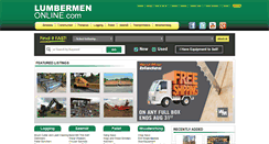 Desktop Screenshot of lumbermenonline.com